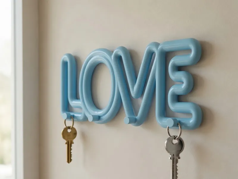 Key holder "LOVE"
