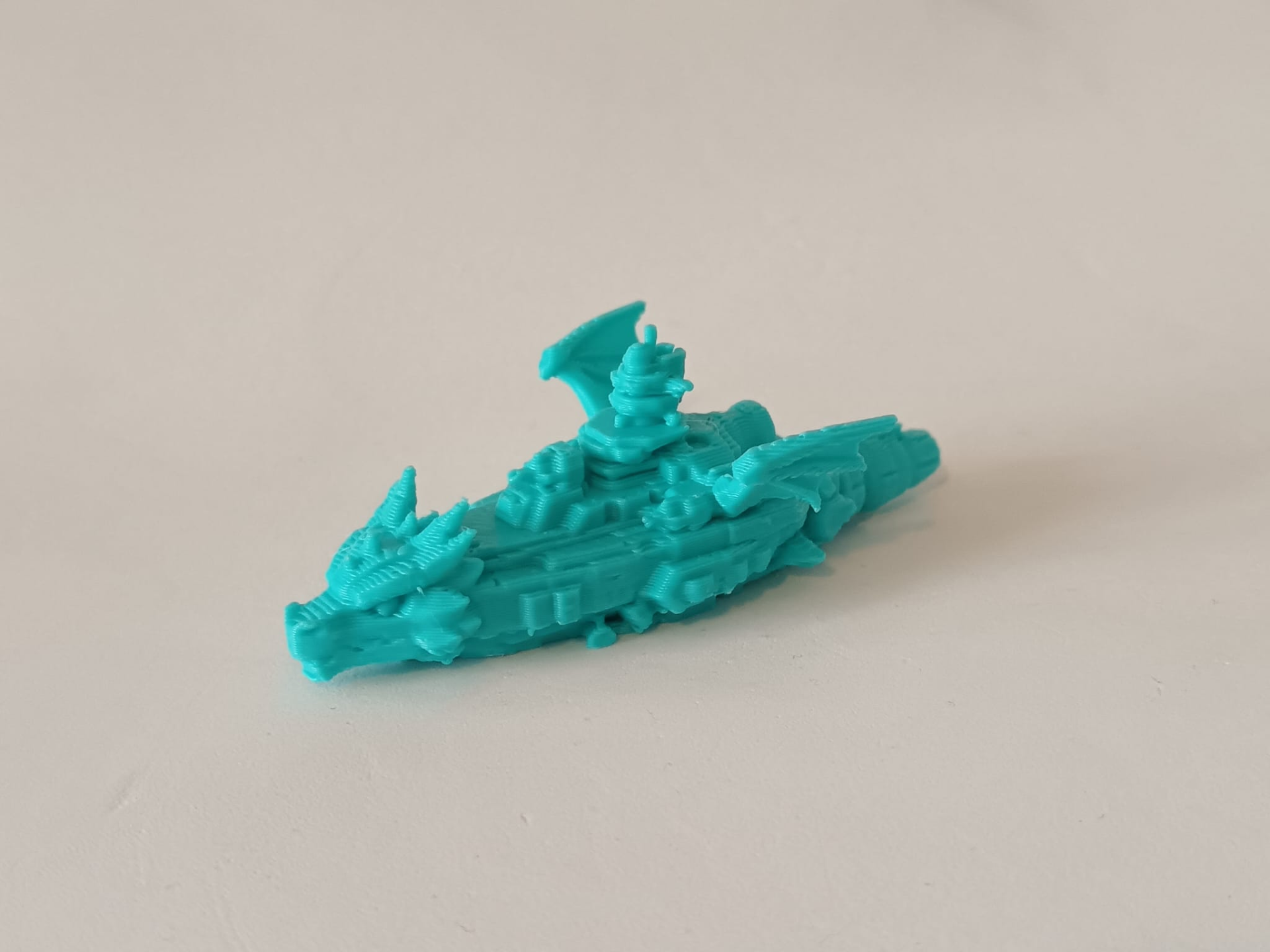 Dragon Space Battleship Miniature