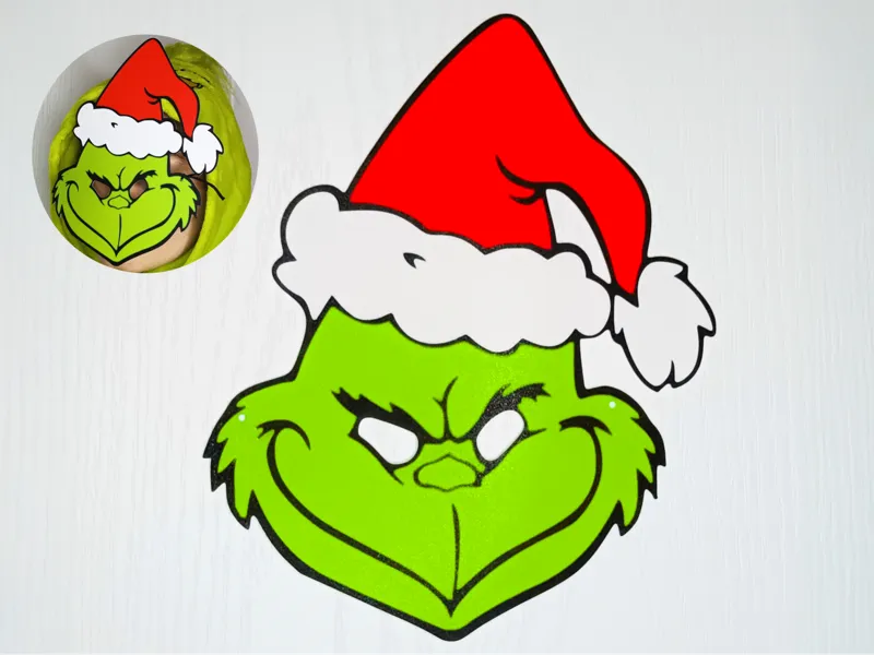 Grinch children's mask