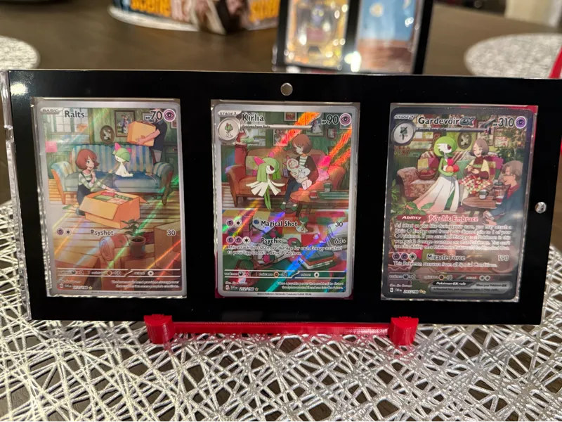Pokemon TCG Card Stand for Multi-card Hard Sleeves