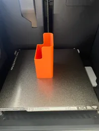 0.28mm layer, 2 walls, 10% infill, 1.1 hr print time w/ bed leveling