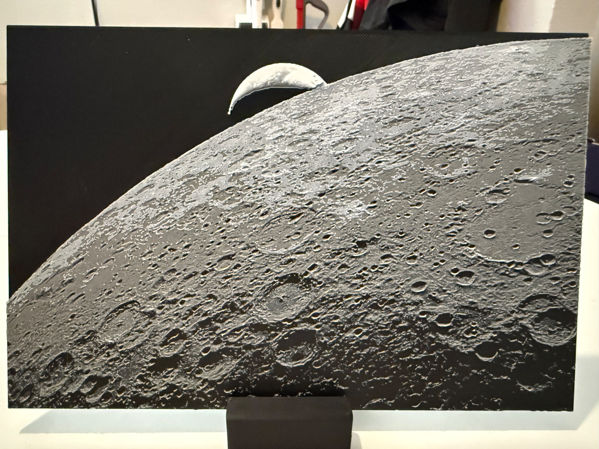 Artemis II Earthset -Lunar Horizon Chroma HueForge