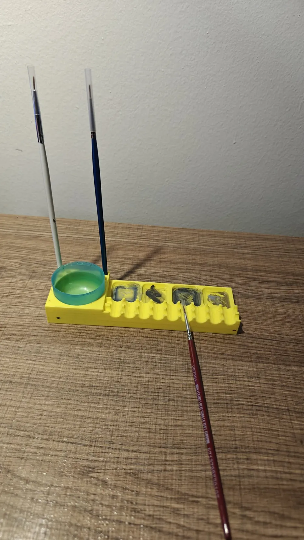 Paint Brush Holder - Free 3D Print Model - MakerWorld