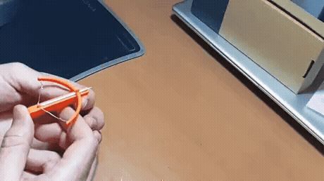 Tiny Toothpick Crossbow