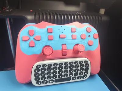 Alpakka Controller Dual Joystick Version with Remappable Buttons, Shoulder Buttons, and Mini Keypad Case