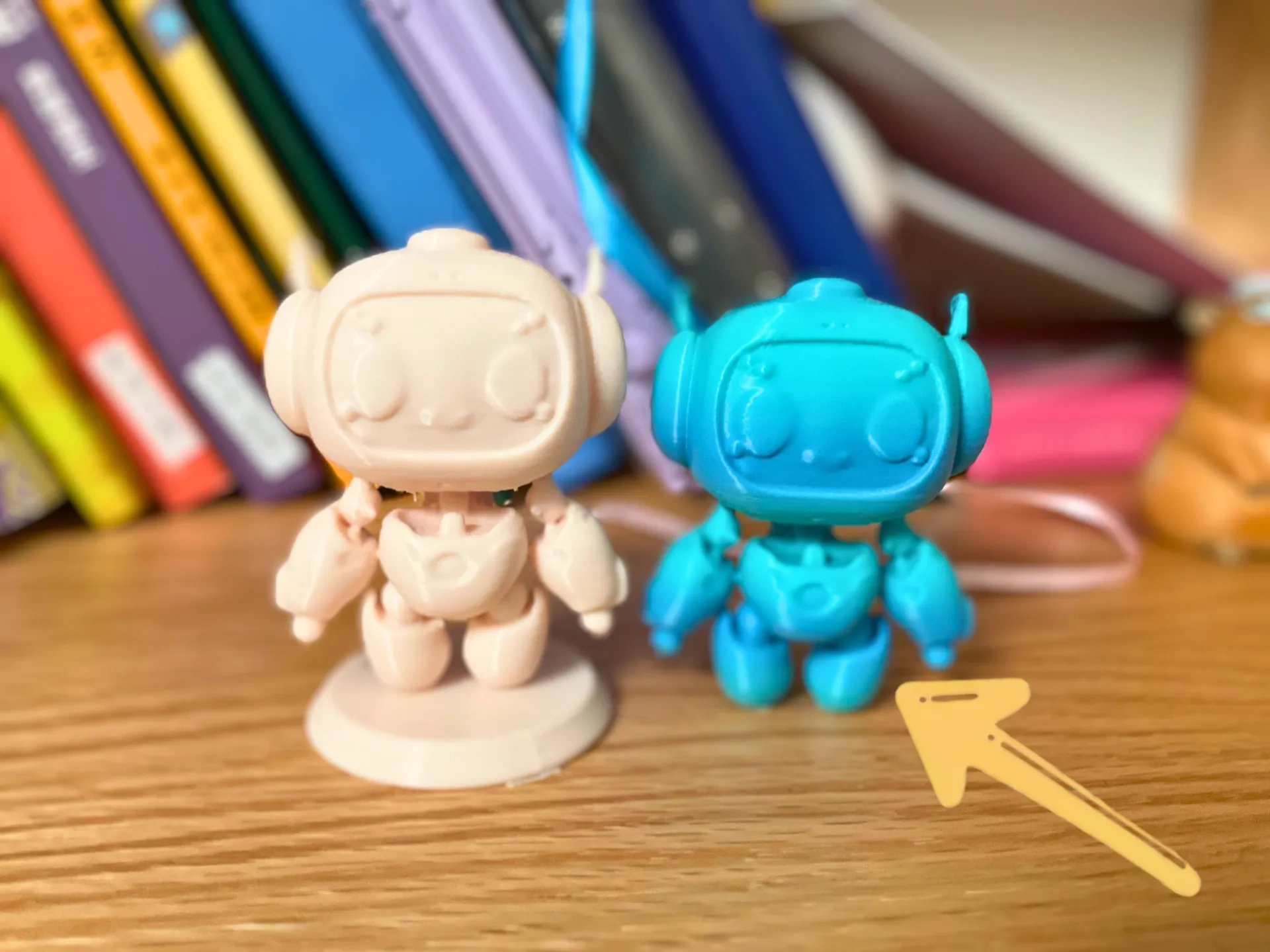 Miniatura 3 do modelo 3D 卡通机器人小伙伴们