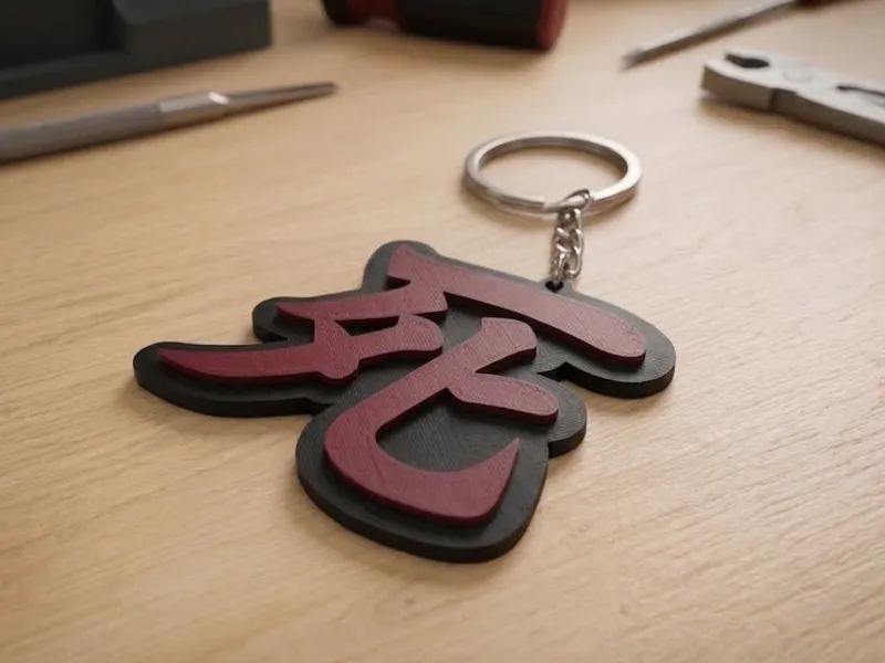 Sekiro Kanji keychain
