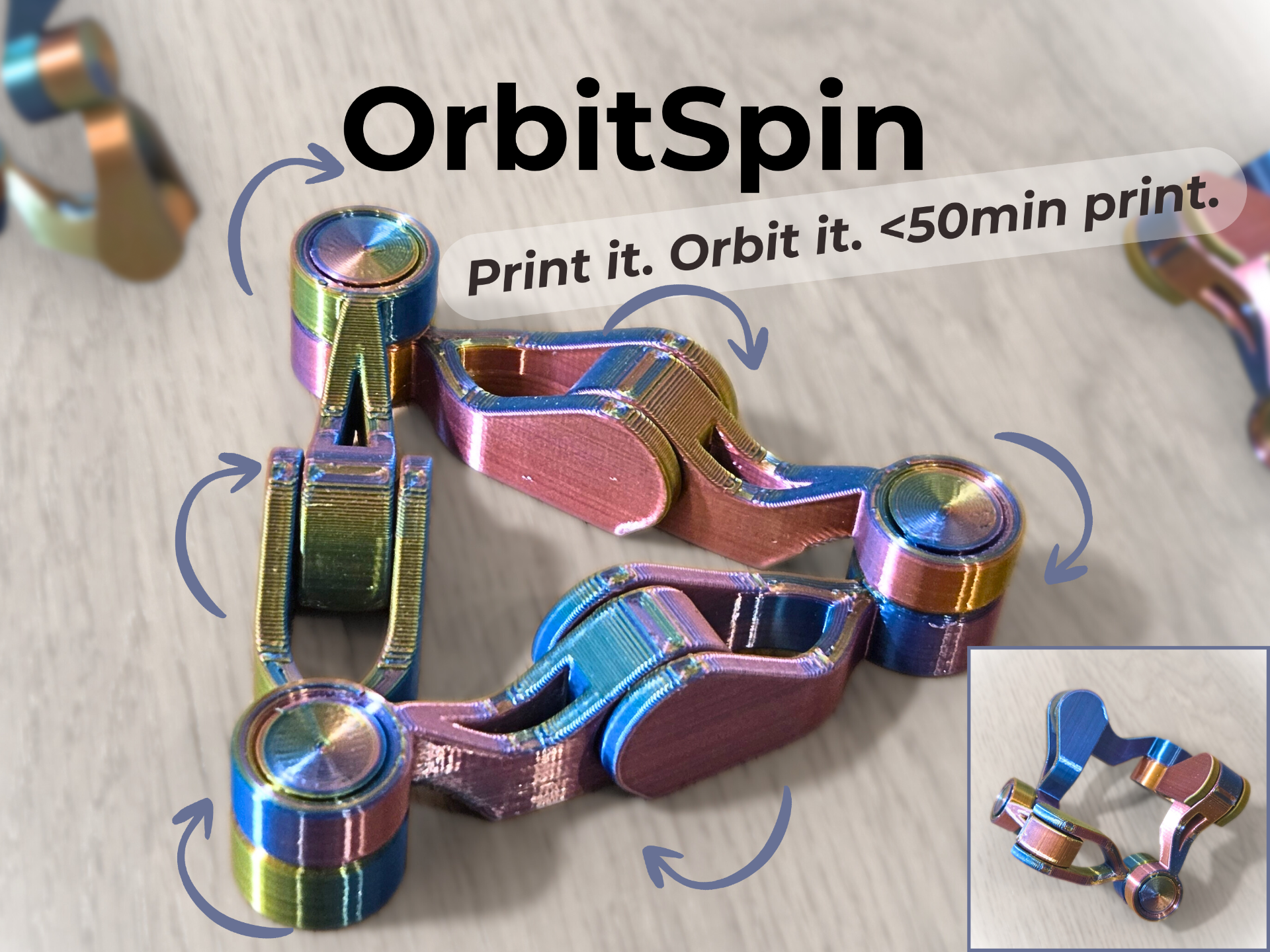OrbitSpin – Multi‑Axis Orbit Fidget
