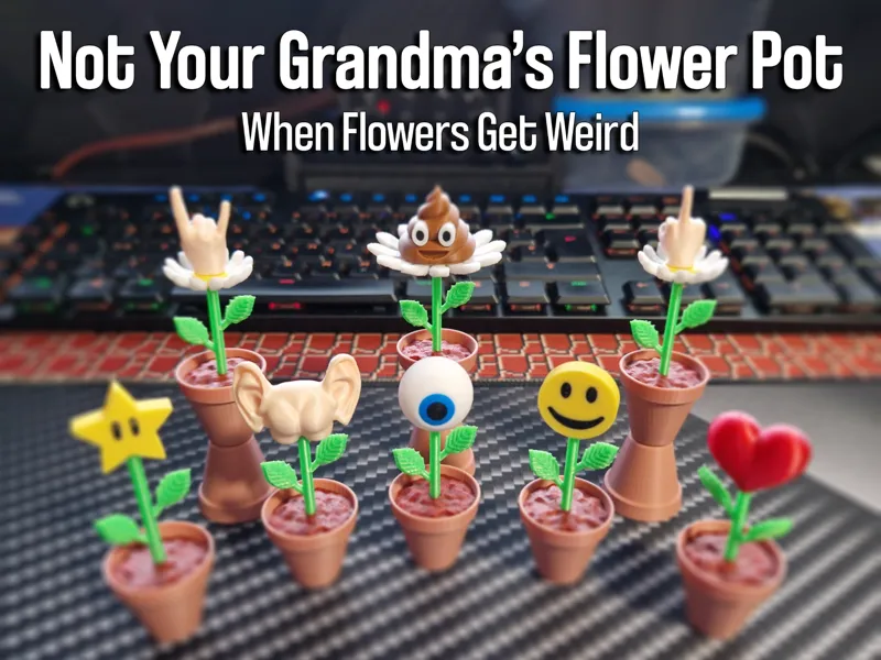 Mini Flowers - Not Your Grandma's Flower Pot