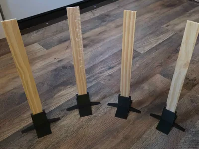 Paint Stick Stand for Easy Spray Painting!