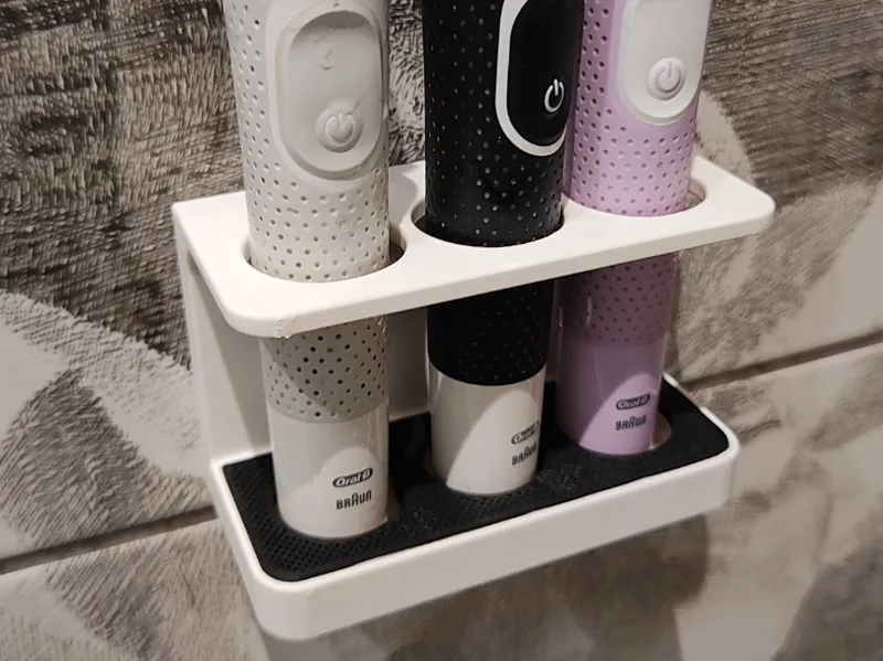 oral-b holder for 3 toothbrushes