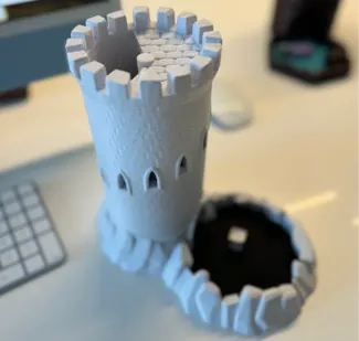 Remixed Castle Dice Tower