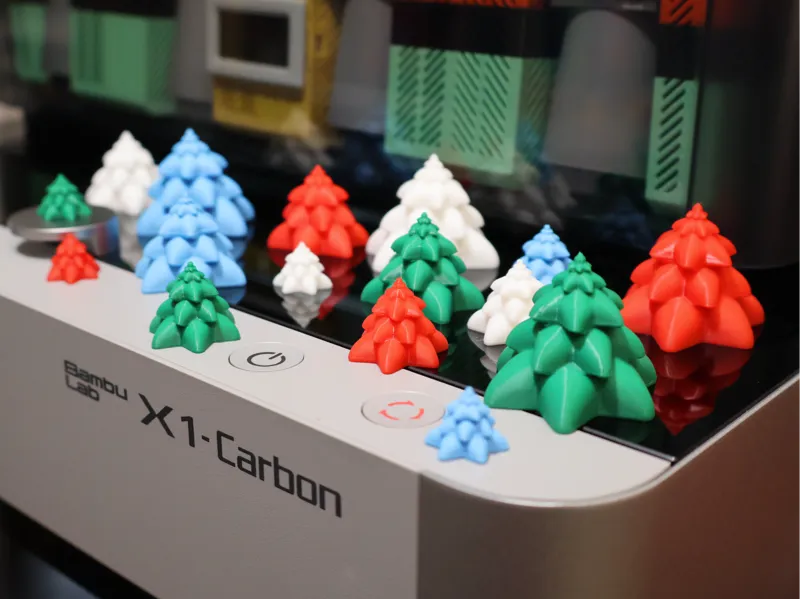 Tiny christmas trees