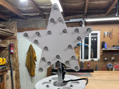 Pixel Star with 1/2 inch EMT mount