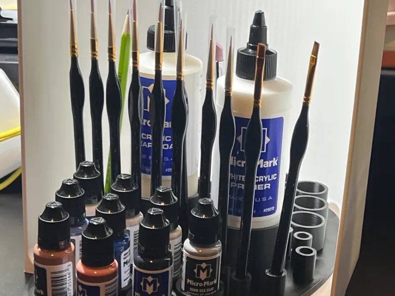 Craft Brush & Paint stand
