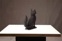 Sculpture de renard organique minimaliste — photo 4