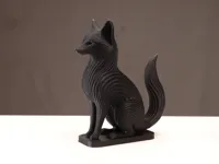 Sculpture de renard organique minimaliste — photo 1