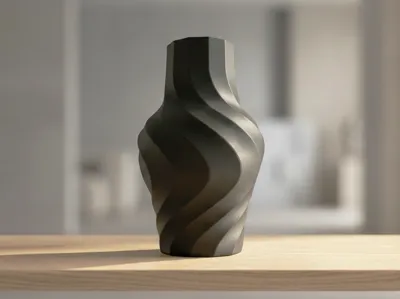 Polyspira Orfeo - Sophisticated Sculptural Vase