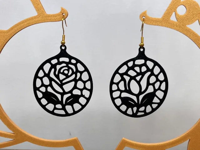 Earrings - Flowers