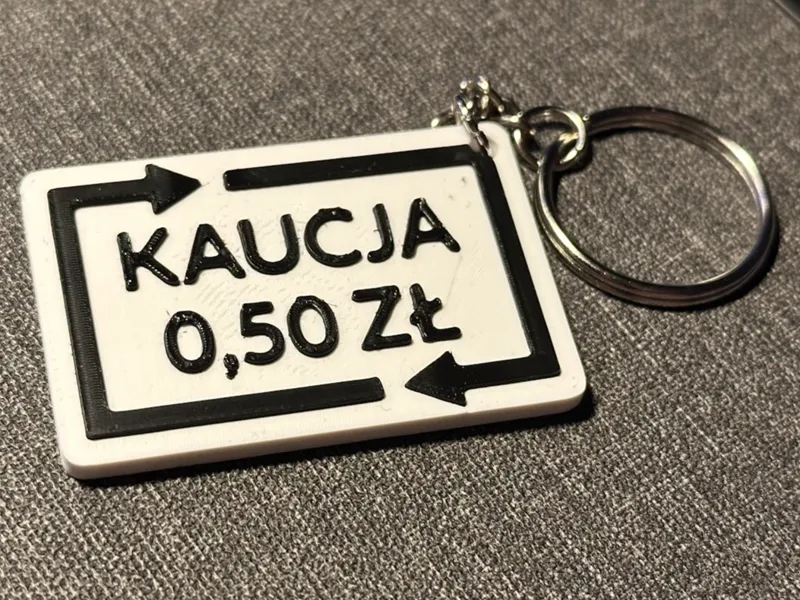 Keychain "KUCJA 0,50 ZŁ"
