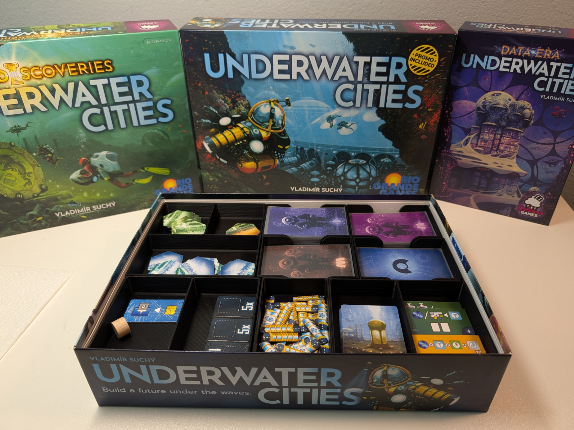 Underwater Cities Insert (with Expansions)