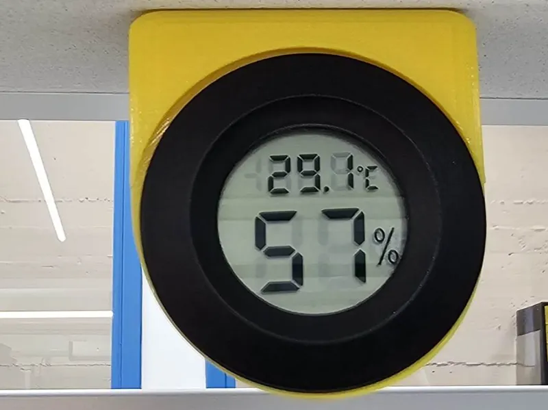 Thermometer Hygrometer Holder with Magnet