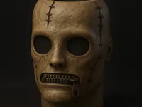 Masque grotesque en forme de pot — photo 1