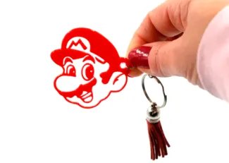 Mario keychain
