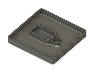 Belt Dust Cover Magnetic for Bambu Lab P1 and X1