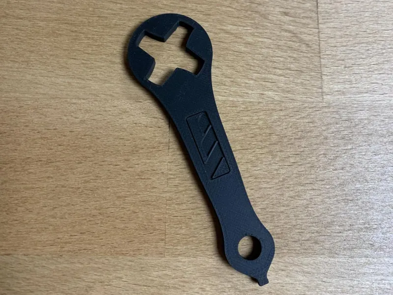 Fork air valve cap key