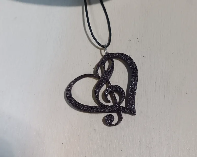 Music Love pendant