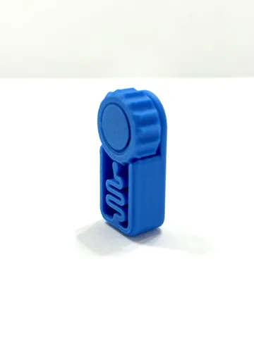 Objeto manipulable: Mini Clicky Wheel Fidget Toy (Print in Place) — vista de referencia 5