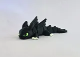 Артикулирана фигурка Toothless Night Fury