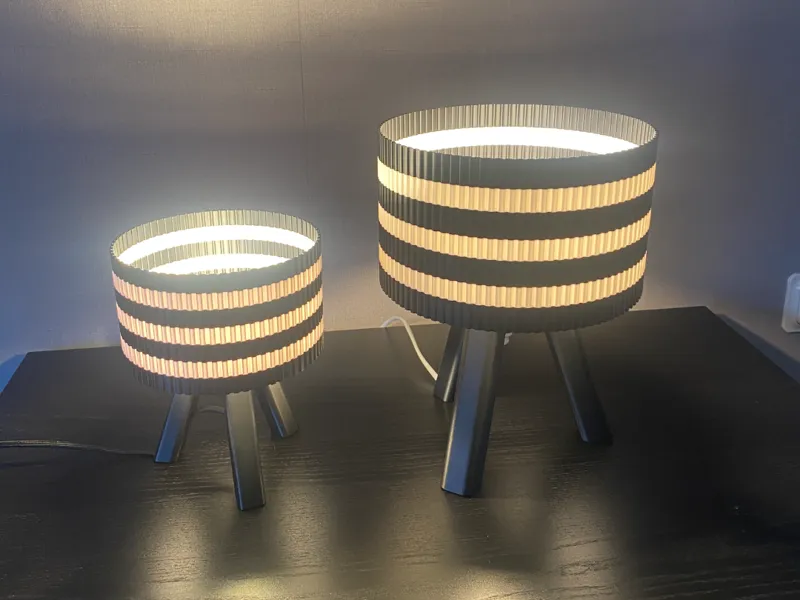 Mini Striped Lamp