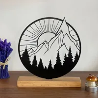 Tableau mural paysage de montagnes — photo 3