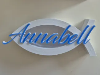 Konfirmation Fisch Annabell