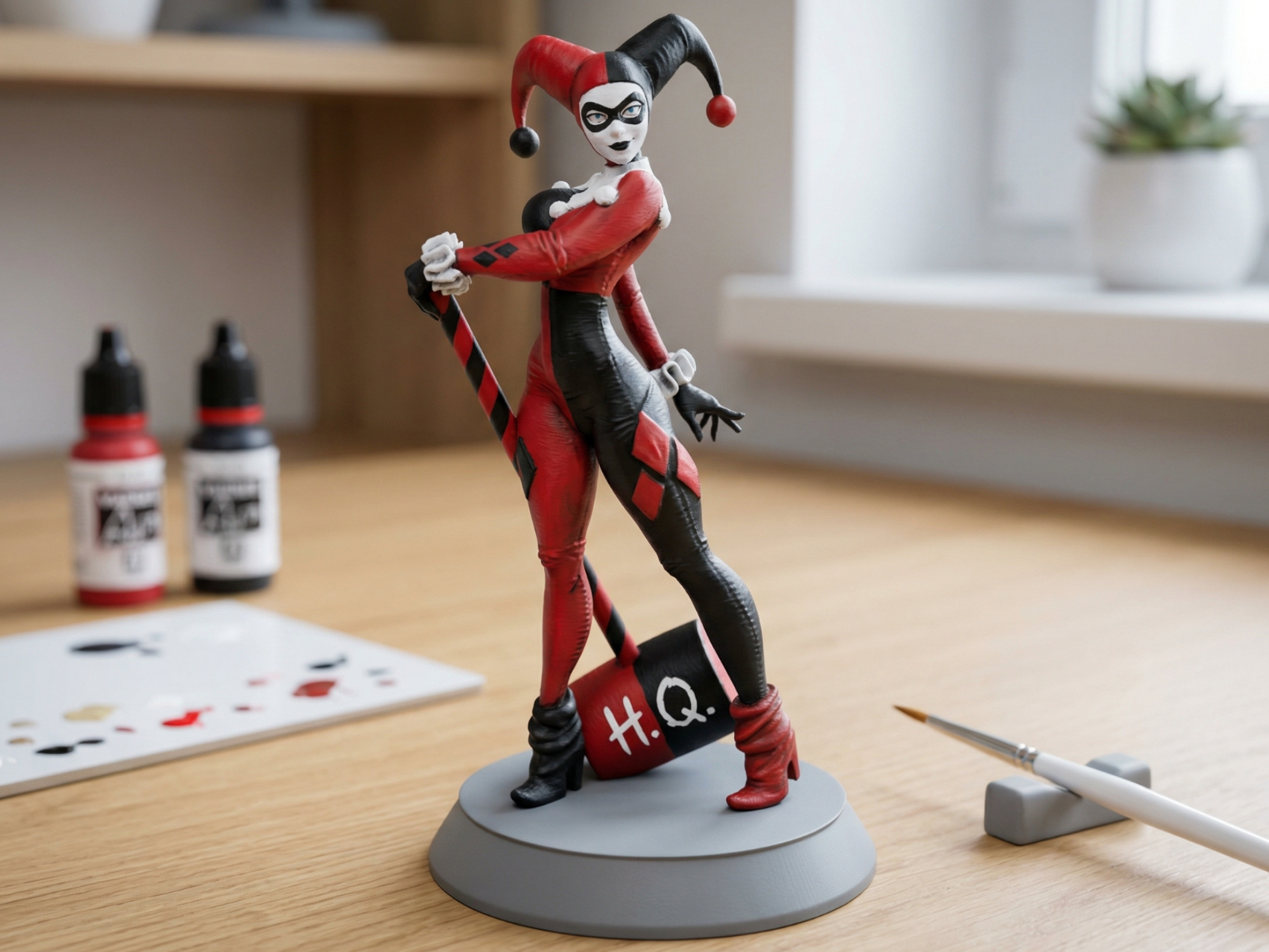Harley Quinn: The Classic Jester Statue