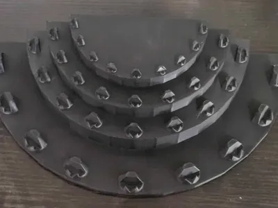 Large Semi-Circle Coin Display