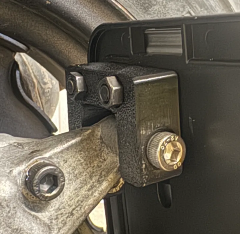 Honda Ruckus / Zoomer License plate mount