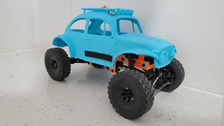 VW Bug RC კორპუსი შასით thumbnail 1