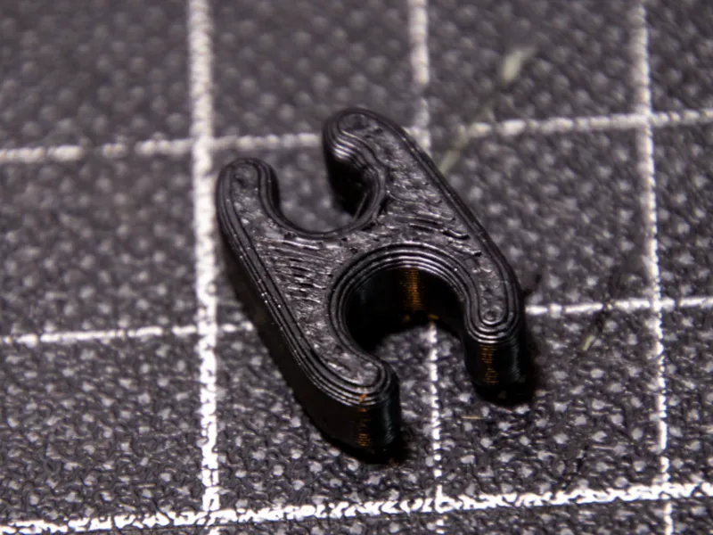 Cable clip for bike