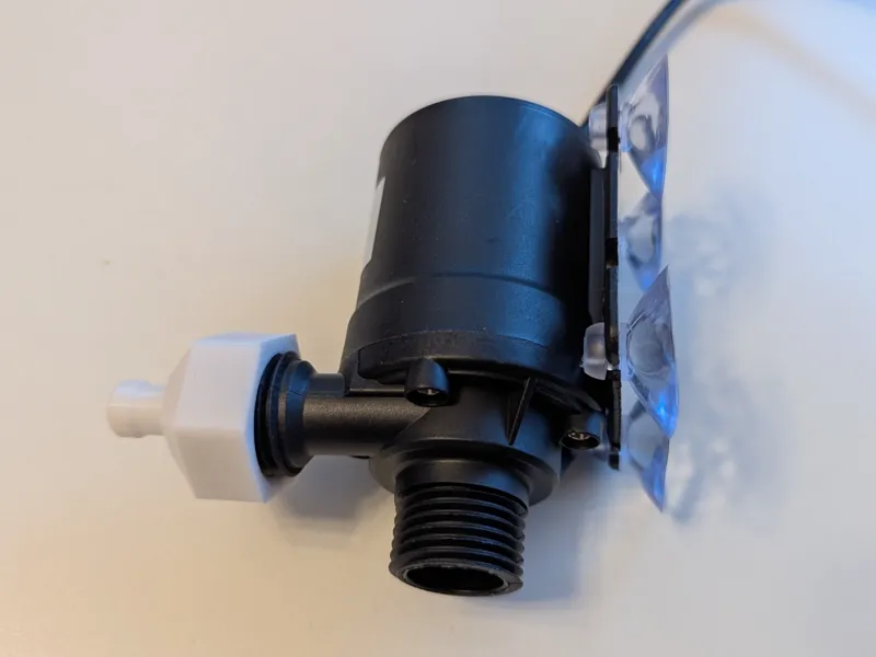 BSP Pipe Thread Pump to 8mm / 10mm Tube Adapter