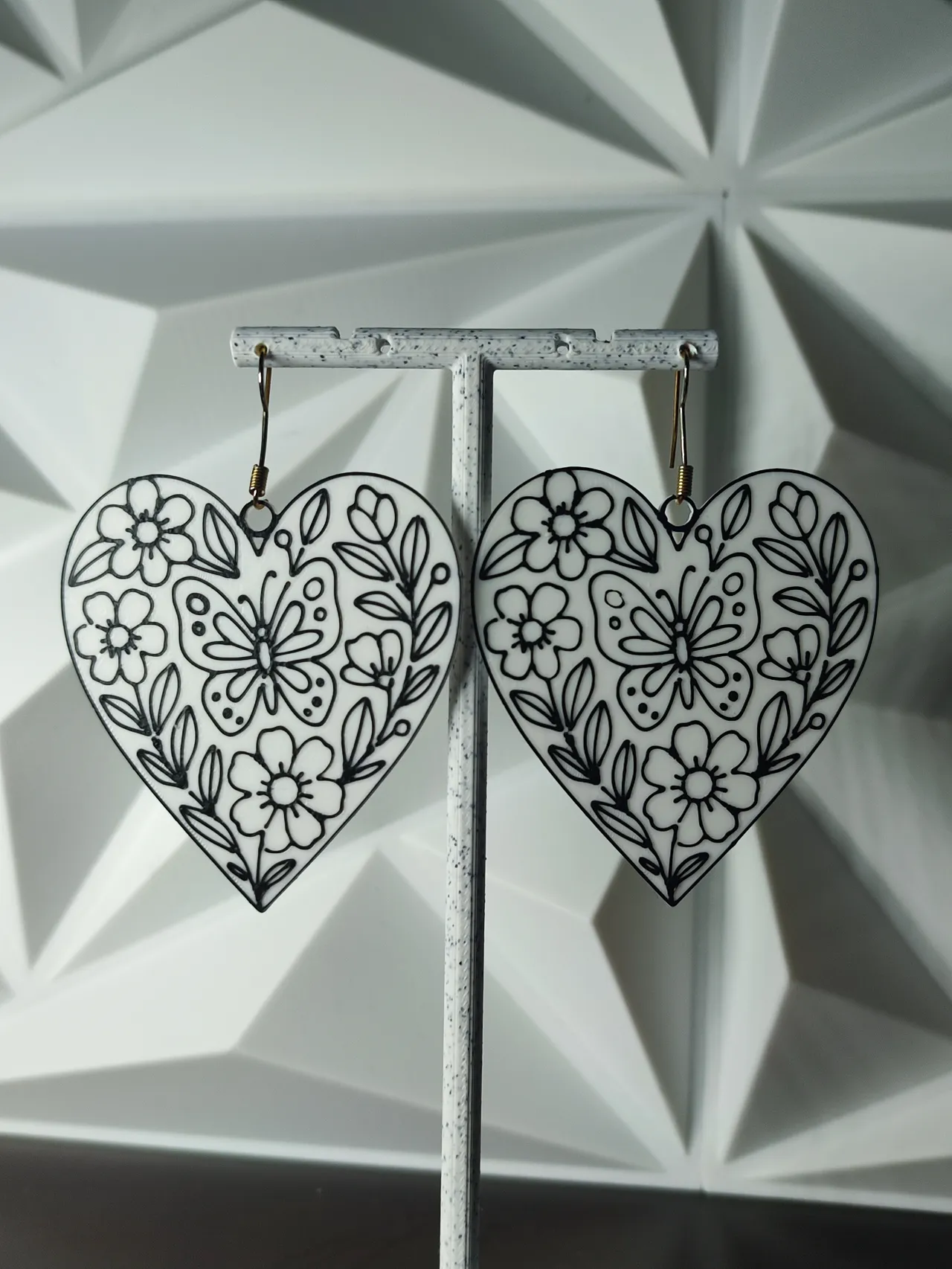 Aretes Jardín del Corazón view 3