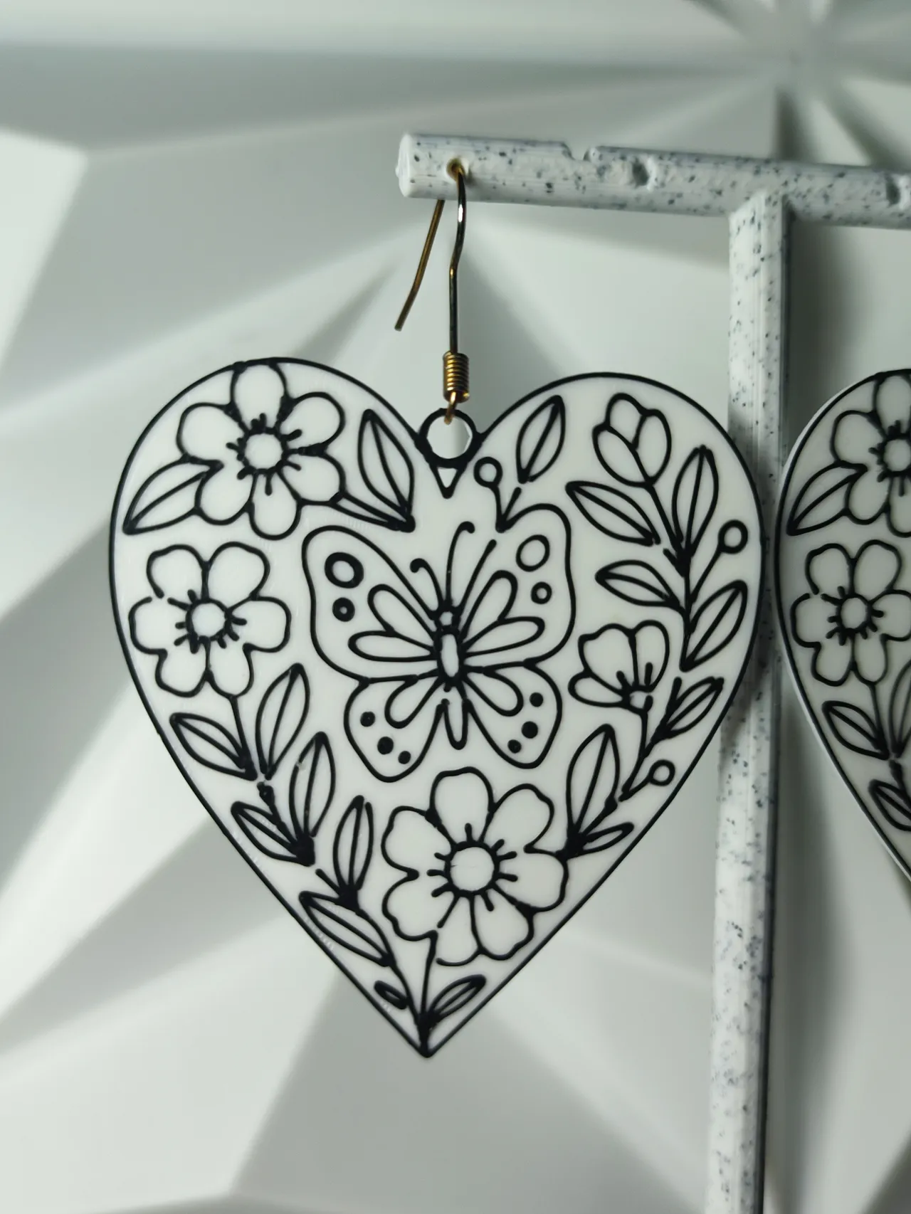 Aretes Jardín del Corazón view 4