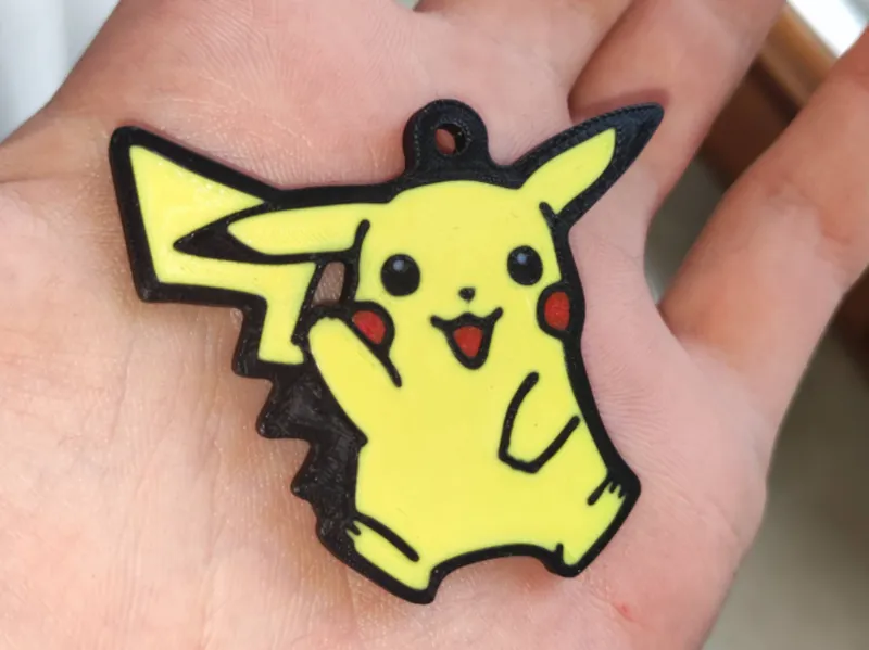 Pikachu Keychain 1998