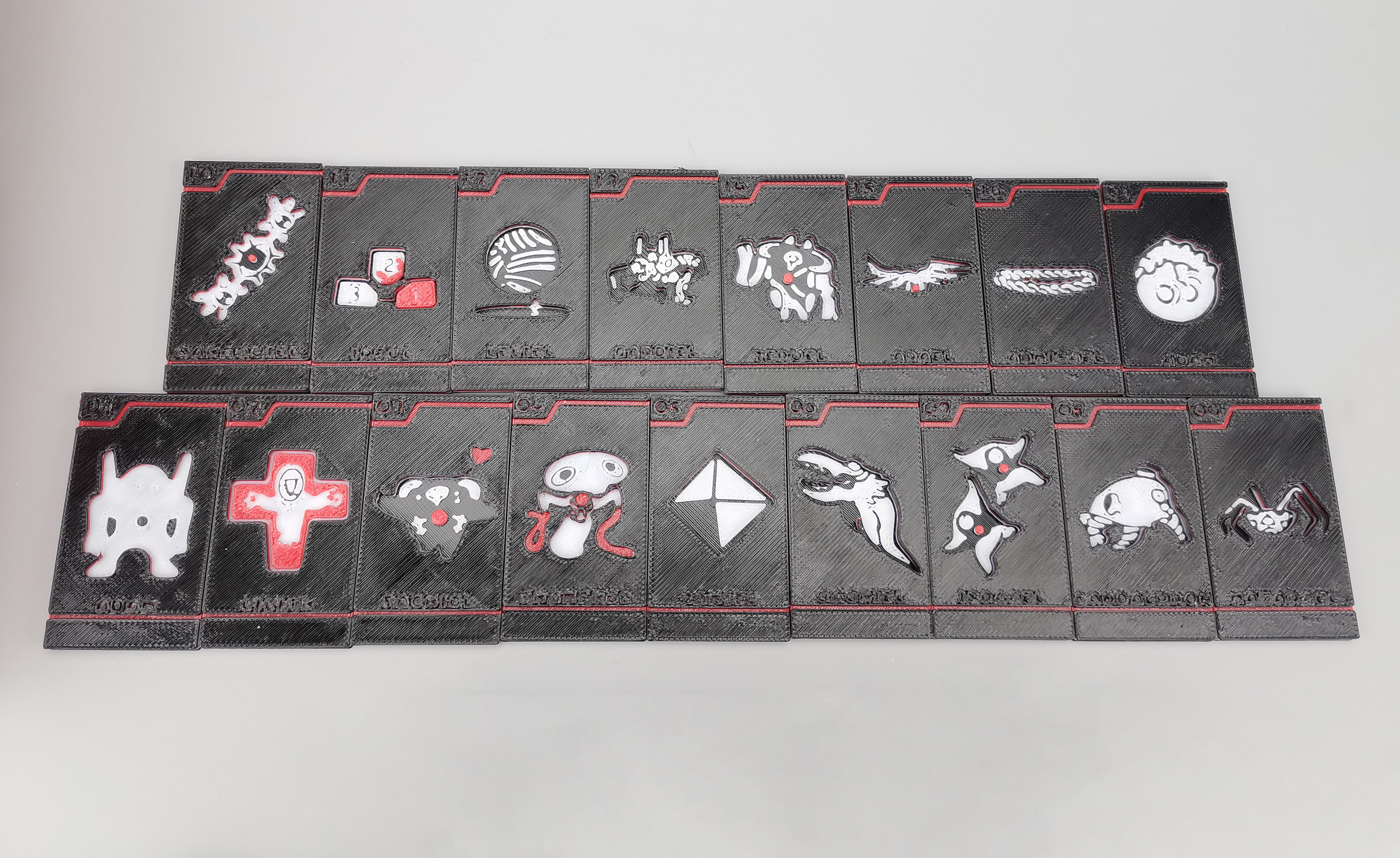 Miniatura 8 do modelo 3D EVA使徒叠叠乐桌游套件