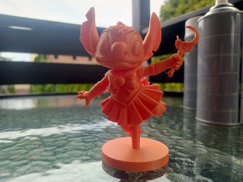 Stitch x Sailormoon Crossover Figurine