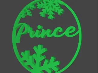 Customized Name Christmas Ornament 
