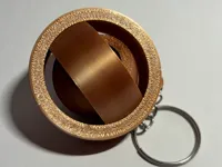 Anneau gyroscopique fidget à 4 bagues — photo 1