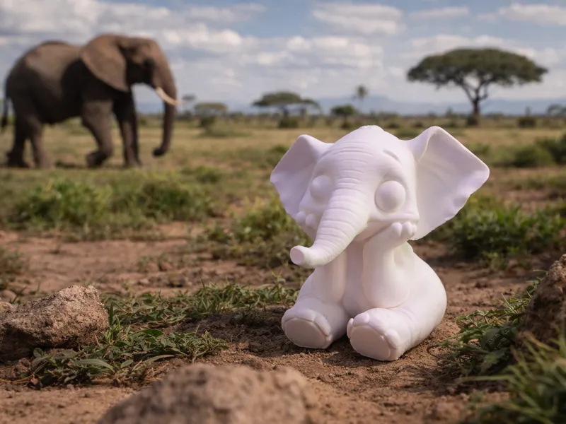 Bored Baby-Creature - Elephant